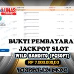 BUKTI JACKPOT KUNCITOGEL SLOT PGSOFT WILD BANDITO ( 06-07-2024 )