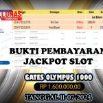 BUKTI JACKPOT KUNCITOGEL SLOT PRAGMATIC GATES OF OLYMPUS ( 11-07–2024 )