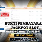 BUKTI JACKPOT KUNCITOGEL SLOT PGSOFT MAHJONG WAYS 2 ( 06-07-2024 )