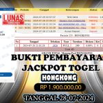 BUKTI PEMBAYARAN JACKPOT KUNCITOGEL TARUHAN TOGEL HONGKONG ( 28-07-2024 )