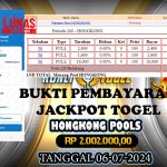 BUKTI JACKPOT KUNCITOGEL TOGEL HONGKONGPOOLS ( 06-07-2024 )