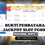 BUKTI PEMBAYARAN JACKPOT KUNCITOGEL SLOT PGSOFT MAHJONG WAYS 2 ( 27-07-2024 )